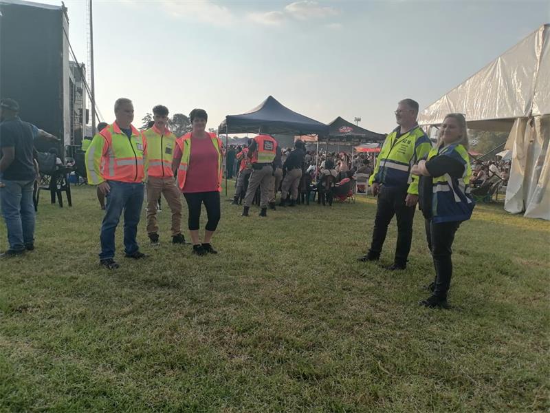 Music event goes smoothly thanks to strong law enforcement presence