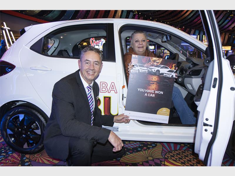 A free spin on the casino floor quickly turned into a dream moment.
