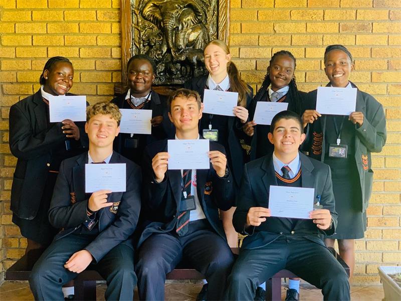 Excel Edu Centre has praised its prefects for demonstrating responsibility, dedication and strong leadership qualities.