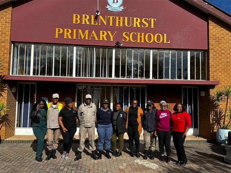 Grade four and five learners received guidance on avoiding danger and staying safe during a Child Protection Month event.