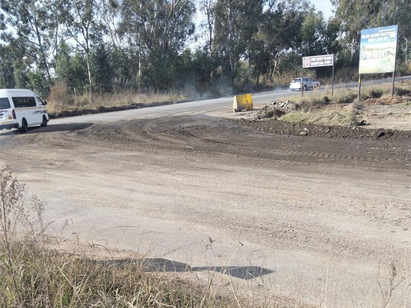 The roads department has started clearing drainage infrastructure, with resurfacing expected once conditions improve.
