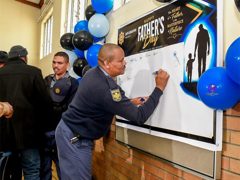 Local police honoured fathers and father figures with a special gathering focused on love, guidance, healing, and creating a better legacy.