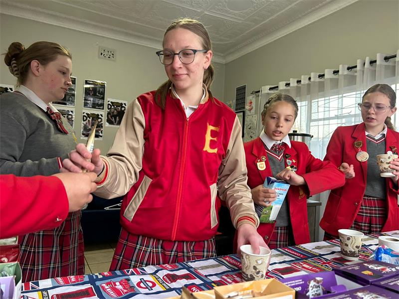 The ExED on the Go warmed bodies and hearts in the community for an entire week to raise funds.
