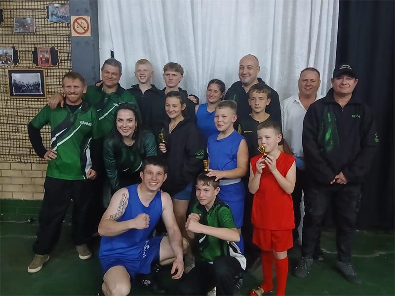 Nine boxers participated in the tournament on June 13.