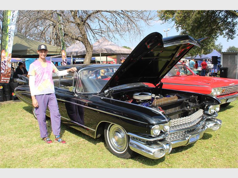 A rare Rolls-Royce Griffon V12 aero engine drew crowds at the Just Wheels Vehicle and Tractor Open Day, where visitors also enjoyed a display of classic cars, street rods, trucks and family friendly entertainment.