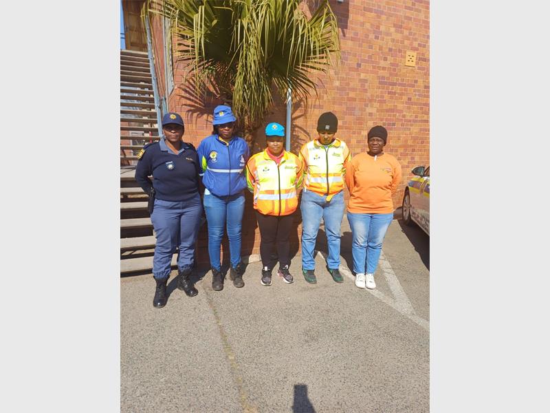 Residents of the Magaleni informal settlement received information on gender-based violence, reporting procedures and available support during a community outreach campaign.