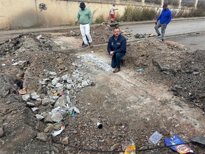 The road is open again after rehabilitation work tackled the hidden stormwater failures responsible for repeated flooding, road damage and unsafe driving conditions.