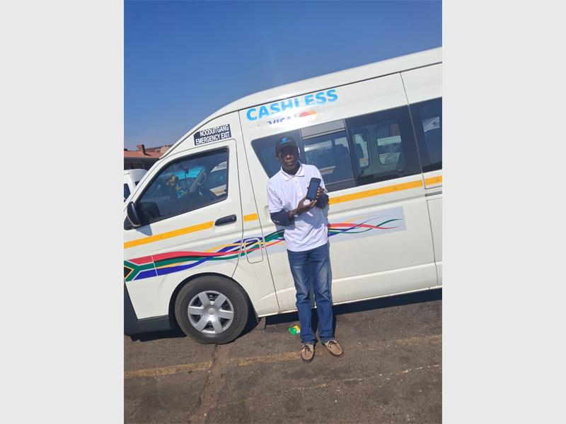The Springs Taxi Association says its new cashless payment system will improve safety for commuters and drivers.