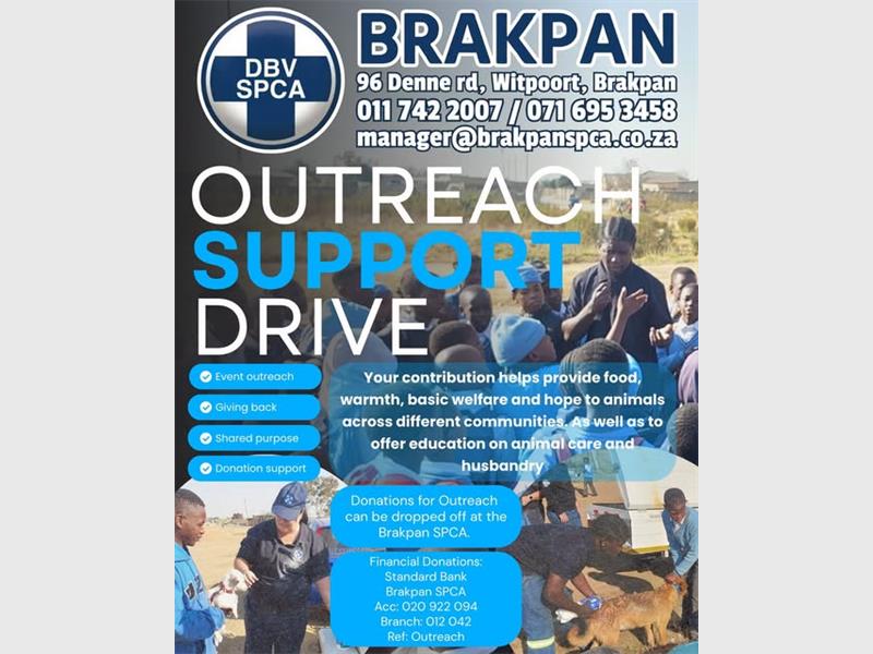 The society will begin weekly community visits and is calling for donations to help support the programme.