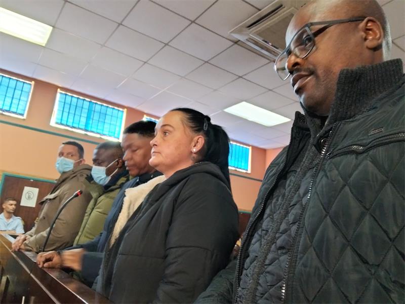 Defence lawyers requested further particulars relating to the charges against the five accused, including suspended EMPD deputy chief Julius Mkhwanazi. The case returns to court on August 13.