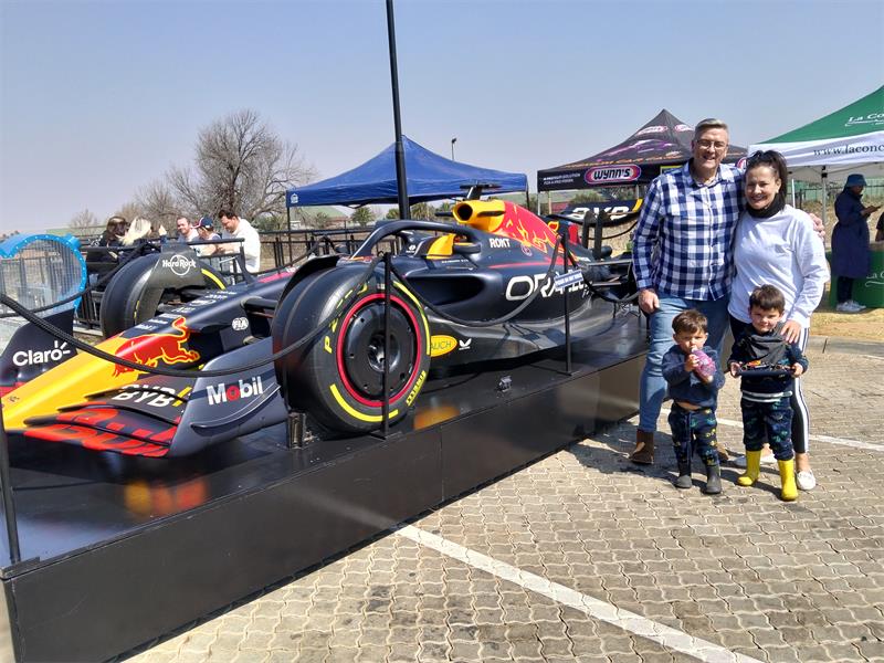 Sasol Kenleaf marked its grand opening, with product showcases, supplier demonstrations and a true-scale Red Bull Formula One car drawing crowds.