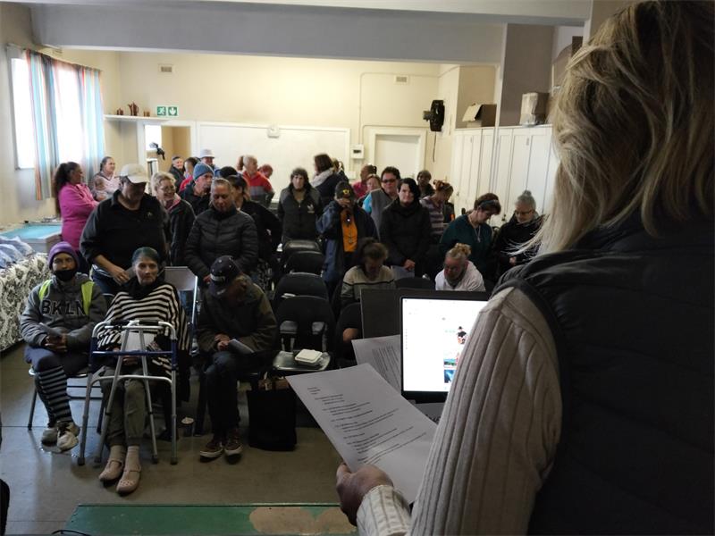 Migration of strength theme makes Women's Month special for 50 women in need in Brakpan.