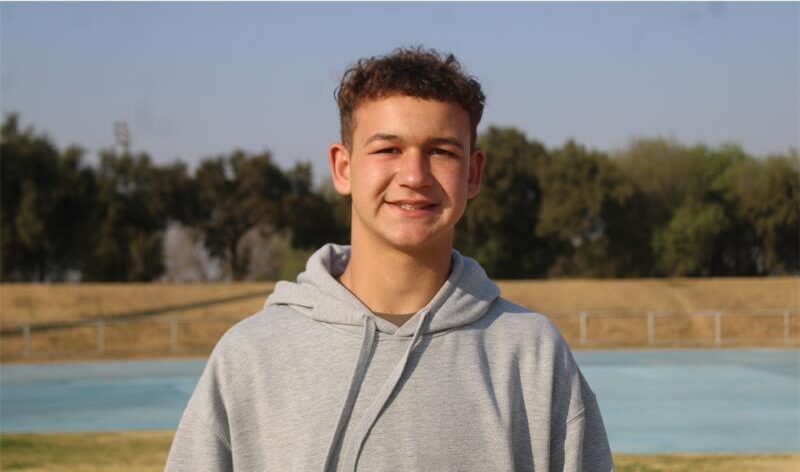 He will represent the country in the regional event, capping an impressive season where he won two golds at the SASA Primary Schools track and field championships in Cape Town.