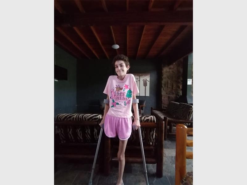 The mother of a young girl who fought hard for two years against stage three osteosarcoma now supports the Brakpan Cupcakes of Hope branch.
