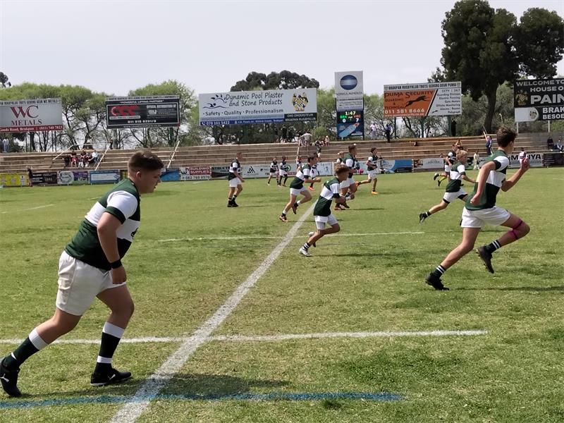 Die dag het vir jong spelers die geleentheid gebied om hul staal te toon.