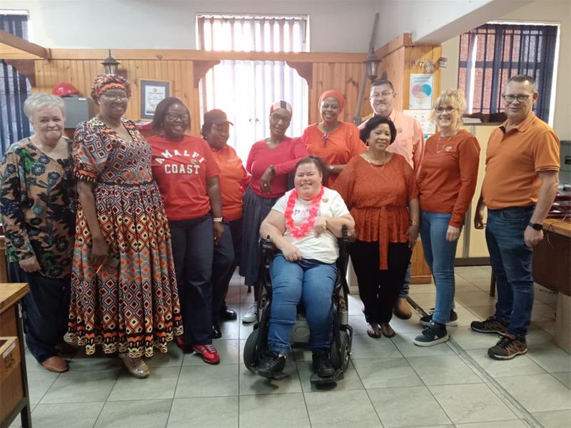 Officers raise funds for disability rights while urging the community to move beyond words and actively support equal opportunities.