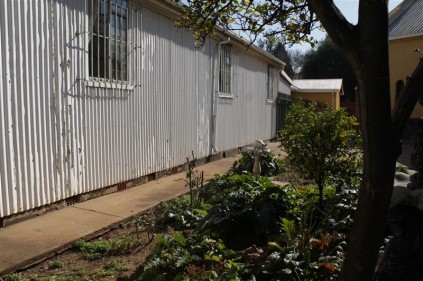 The originalchurch building still stands at the back of the church.