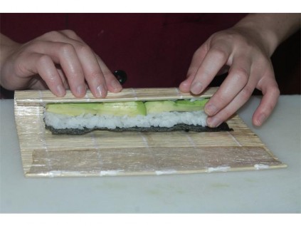 The rolling process.