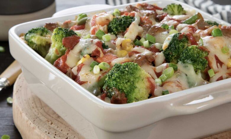 5 MAY WFD - Beef and broccoli bake