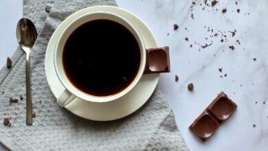 Coffee and chocolate