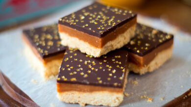 28 AUGUST - SUNDAY SPOIL – Millionaire chocolate squares