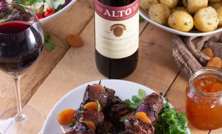 2 OCTOBER - Entertain at home - Sweet and spicy ostrich kebabs