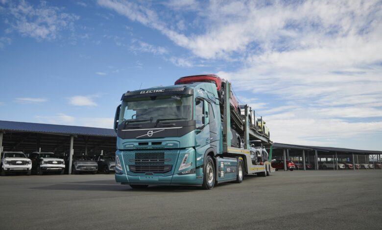 KDG Logistics Volvo Electric Truck t