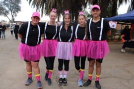Joshua Verwey, Tahlia Pienaar, Christelle Verwey, Danielle Marchetti and Tristan De Ridder.