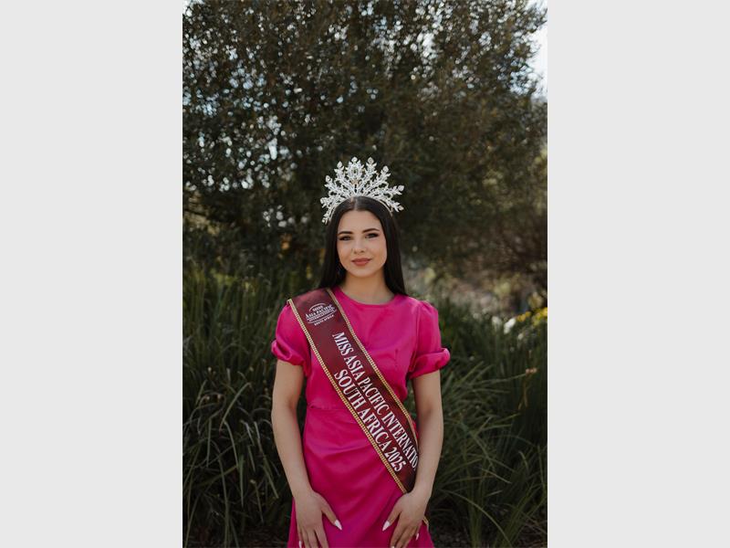 Miss Springs 2024 will compete on the international stage, carrying the hopes of her community and country.