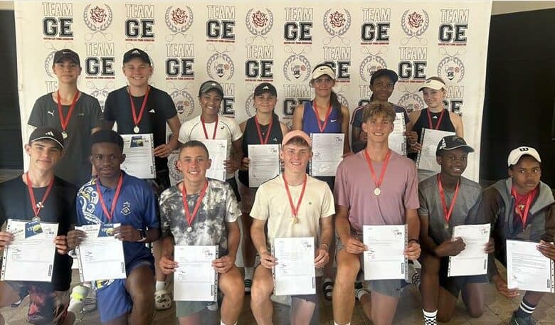 The players will represent GETA in the U13, U15 and U19 interprovincial tournaments in January.