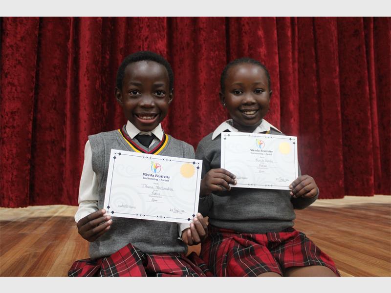 Participants were awarded certificates, with top winners recognised in each grade.
