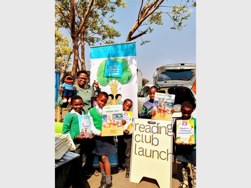 The school celebrated International Literacy Day by launching a reading club that meets during break time, with a call for support to boost digital literacy.