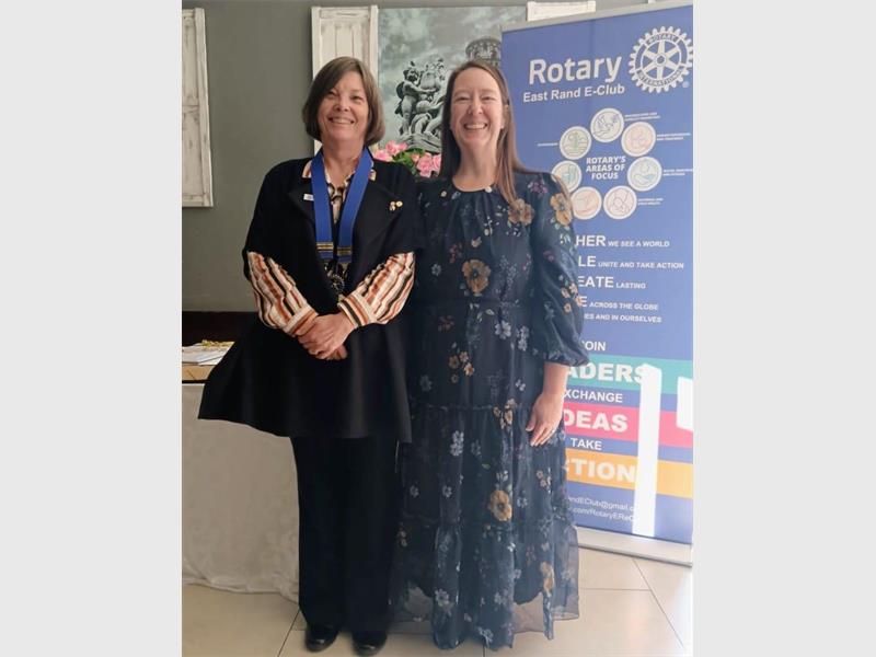 Despite meeting remotely, club members are personally involved in serving their community with unwavering commitment.