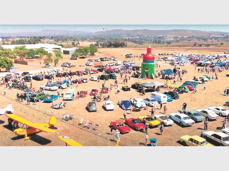 More than 100 vintage cars, motorcycles, aircraft, and a majestic steam locomotive will take centre stage.