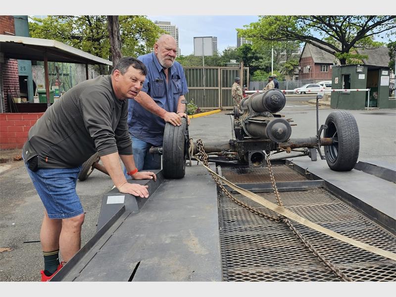 The Springs Mine and Military Museum is growing its historic gun collection after securing a rare 1914 British 13-pound gun from the Gunners Association.