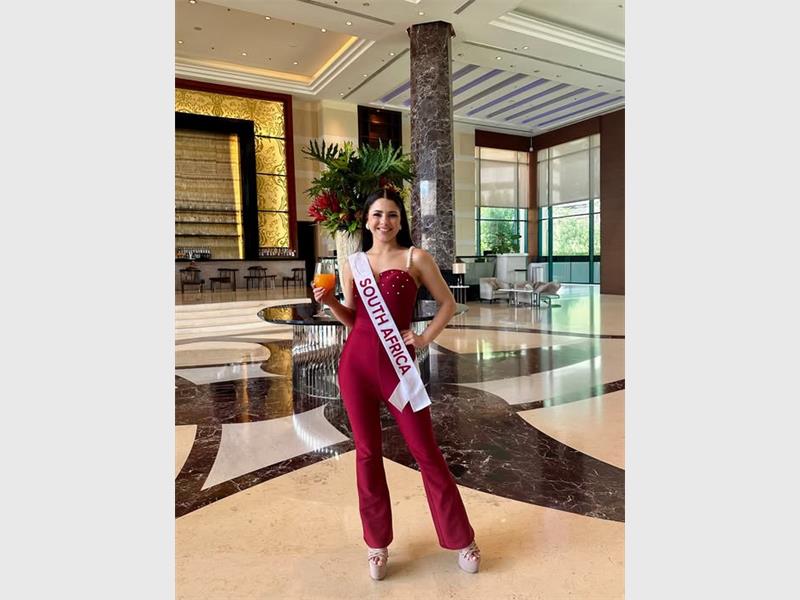 Miss Springs 2024 Bejandri Lourens is representing South Africa at the Miss Asia Pacific International in the Philippines, where she has faced both inspiring moments and unexpected challenges.