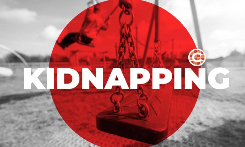 Police arrested a 49-year-old woman who allegedly staged her abduction and demanded ransom money from her daughters. Two men were also arrested and charged in connection with the incident.