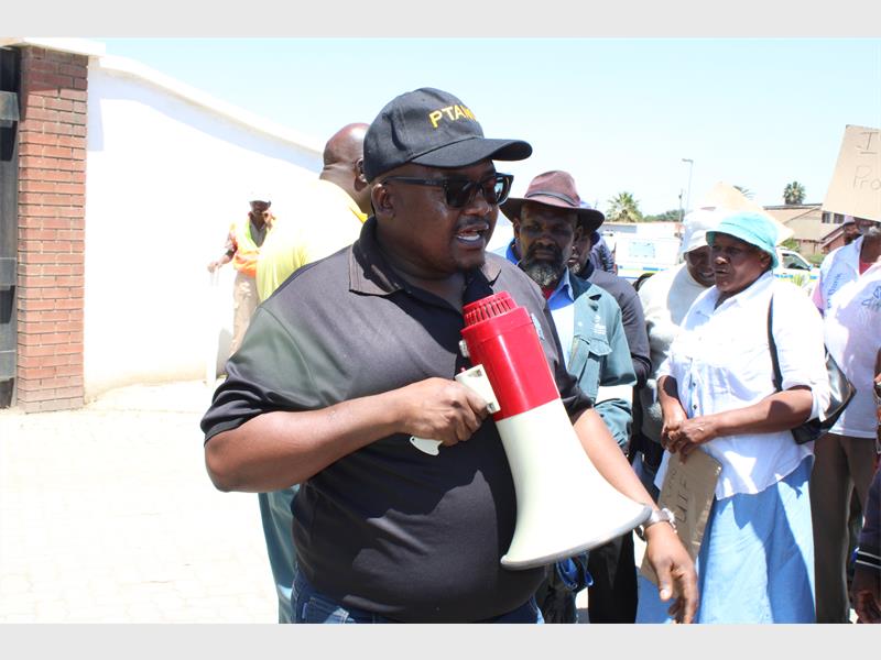 Former miners from the Gold One mine staged a peaceful march to submit a memorandum demanding their provident funds and UIF documents after years of delay.