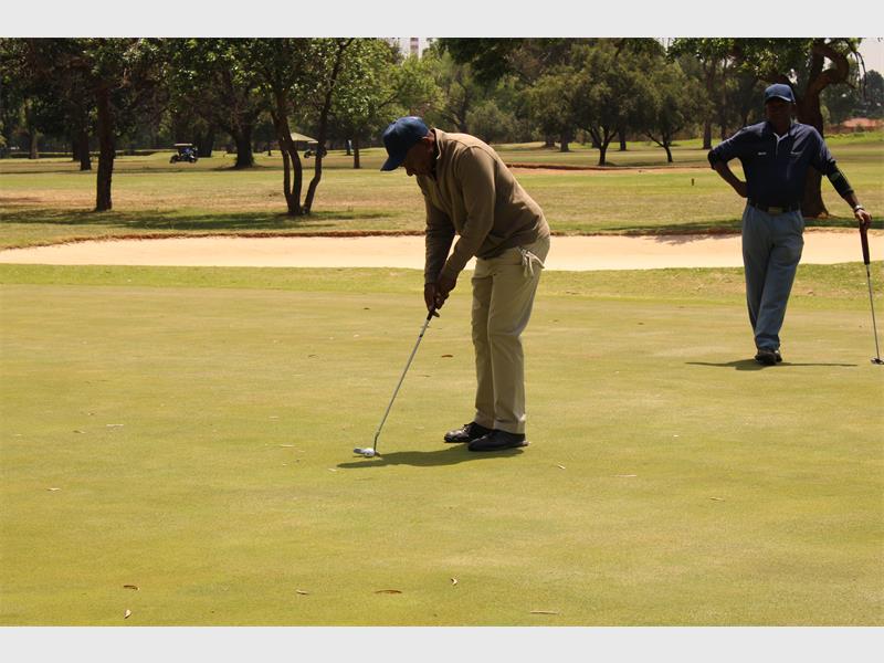 Springs business leaders put aside suits and spreadsheets to swing golf clubs for charity at the Chamber of Commerce’s annual fundraising Golf Day, enjoying a fun day on the course.