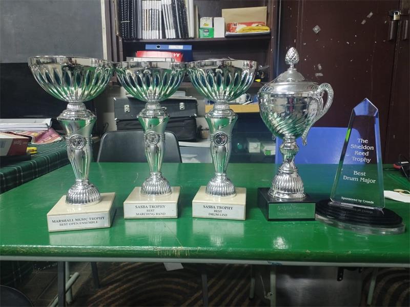 The Springs Boys High band again proved their talent, taking home five wins at the national championships in Durban.