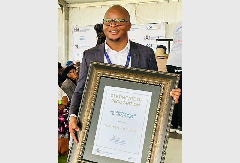 The Tambo Memorial Hospital has been recognised as the province’s best for cataract surgery, thanks to the life-changing work of Dr Agnes Kenyeres and her ophthalmology team, who have restored sight and independence to countless patients in Boksburg and beyond.