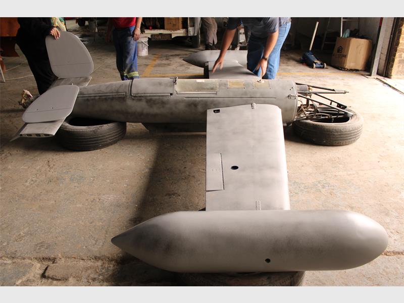 Two Springs panel beater companies have teamed up with the Springs Military and Mine Museum to restore the Impala MK1 jet and Meteor Military Drone ahead of the Remembrance Day celebration.