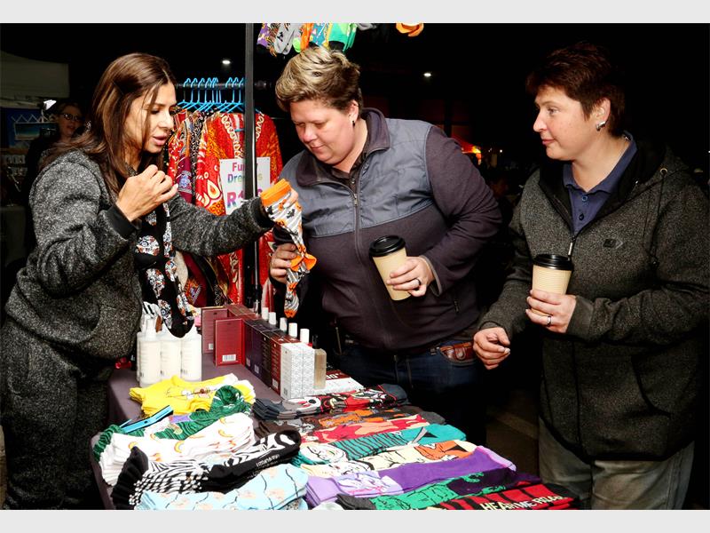 Springs entrepreneur Kim Behane joined over 100 traders at the Benoni Night Market hosted at Emperors Palace, where crowds enjoyed food, crafts, and live entertainment under one roof.