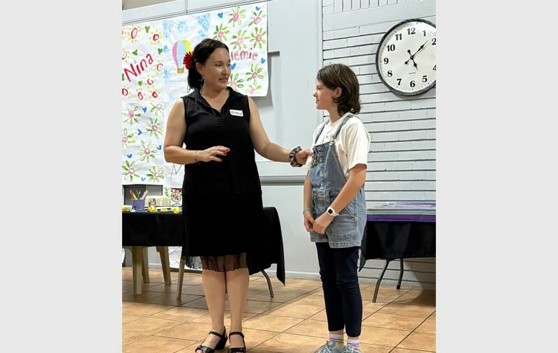 Guided by her mother and art teacher Erika Joubert, 11-year-old Nina Flaherty from Selcourt hosted her first art show, showcasing colourful cards that celebrate her love for nature and imagination.