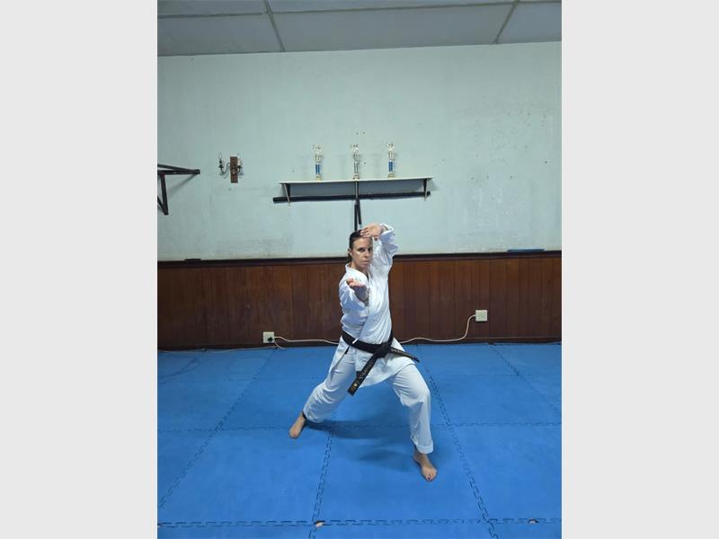 Charmian Esterhuizen’s journey from quiet child to international karate competitor is inspiring the next generation of fighters at the Springs Country Club.