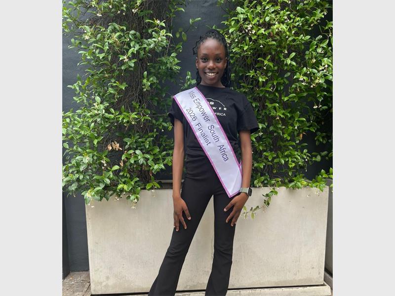 The 15-year-old Little Miss Empower SA finalist hopes to inspire young people to speak openly about mental health through her weekly online sessions.