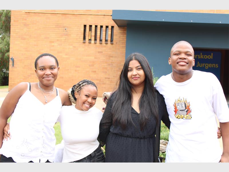 Hoërskool Johan Jurgens celebrated its top achievers after achieving a 98% matric pass rate.