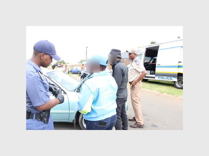 Senior SAPS officials and law enforcement agencies descended on Dunnottar as part of Operation Shanela 2, leading to arrests, vehicle impoundments, and fines as police stepped up efforts to curb rising crime in the area.