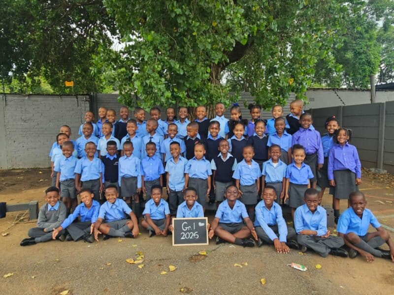 Excitement filled the air as Rainbow Education Centre in Casseldale opened its doors to its new Grade One learners at the start of the school year.