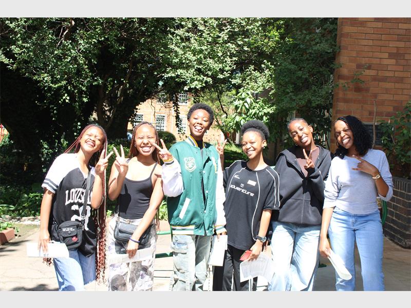 Learners shared emotional moments, future plans and advice after receiving their matric results.